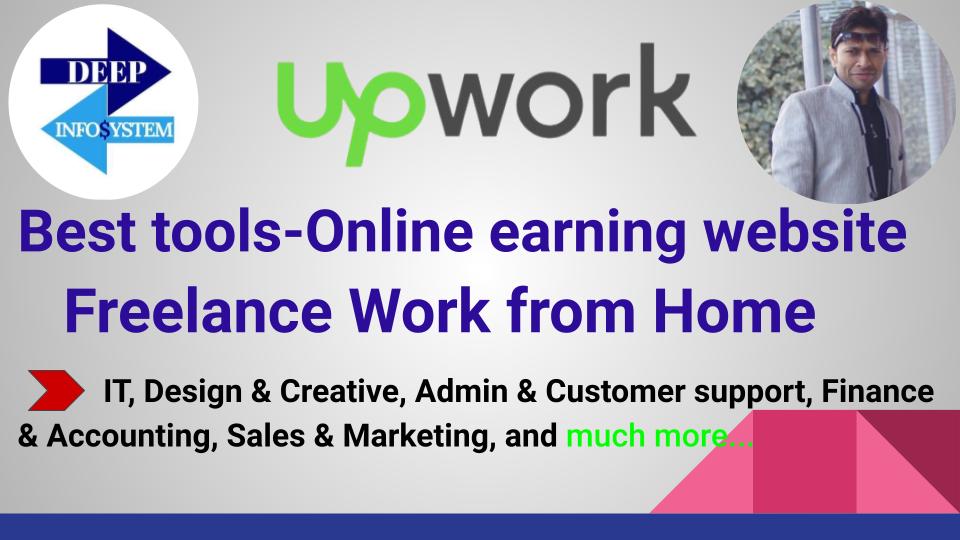 Best Online Earning tool site Upwork Freelance